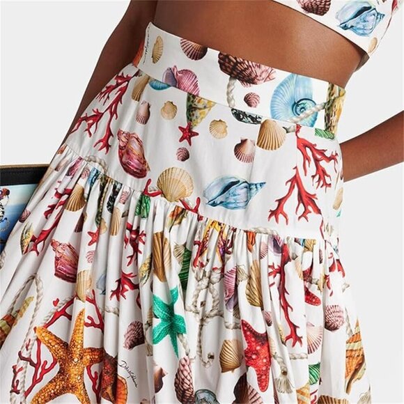 2 Piece Skirt Sets for Women Animal Printed - Picture 4 of 6